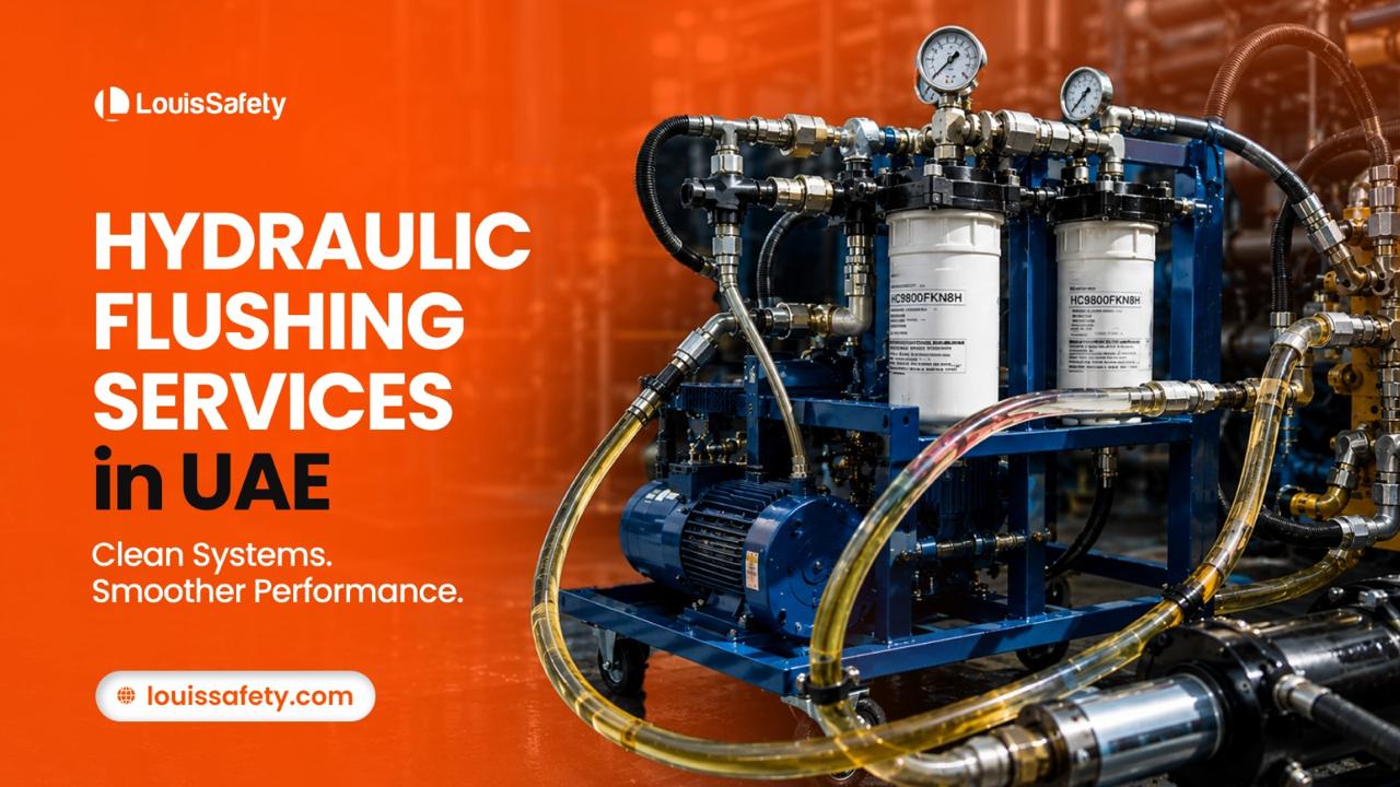 Hydraulic Flushing Services in UAE: Why Clean Hydraulic Systems Are Essential for Reliable Performance