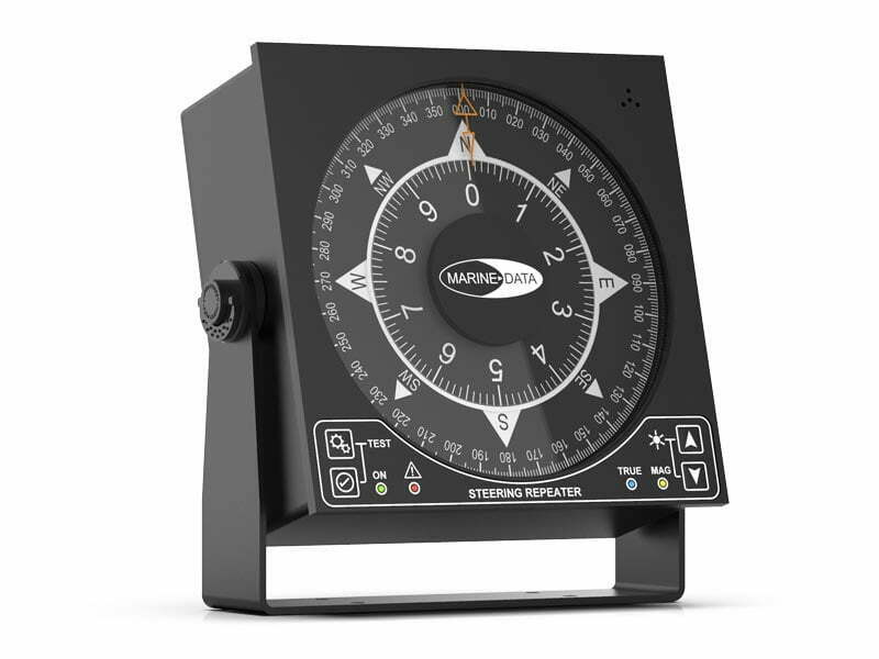 MARINE DATA | MD68HR LARGE DUAL SCALE STEERING REPEATER DISPLAY