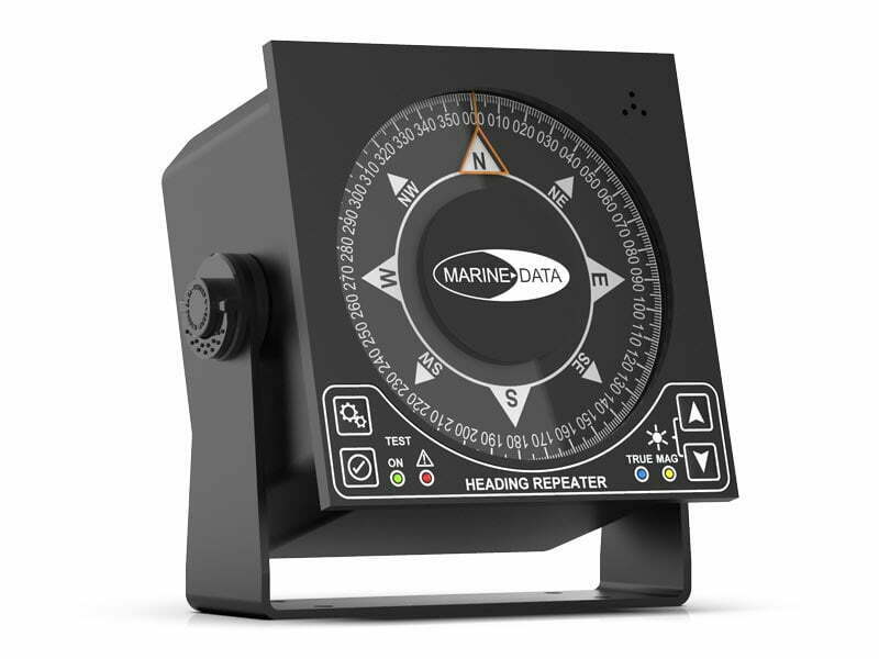 MARINE DATA | MD77HR DIAL COMPASS HEADING REPEATER DISPLAY