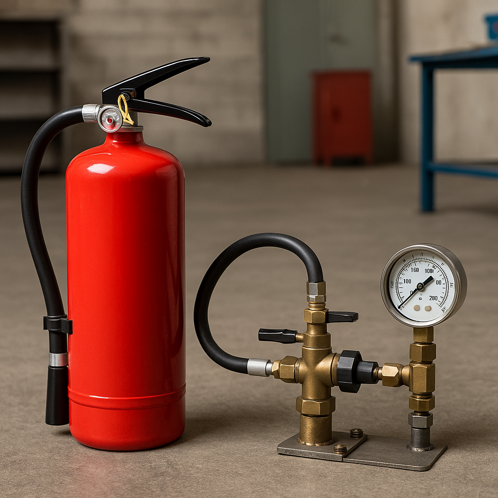 DCP Blow Test and System Inspection