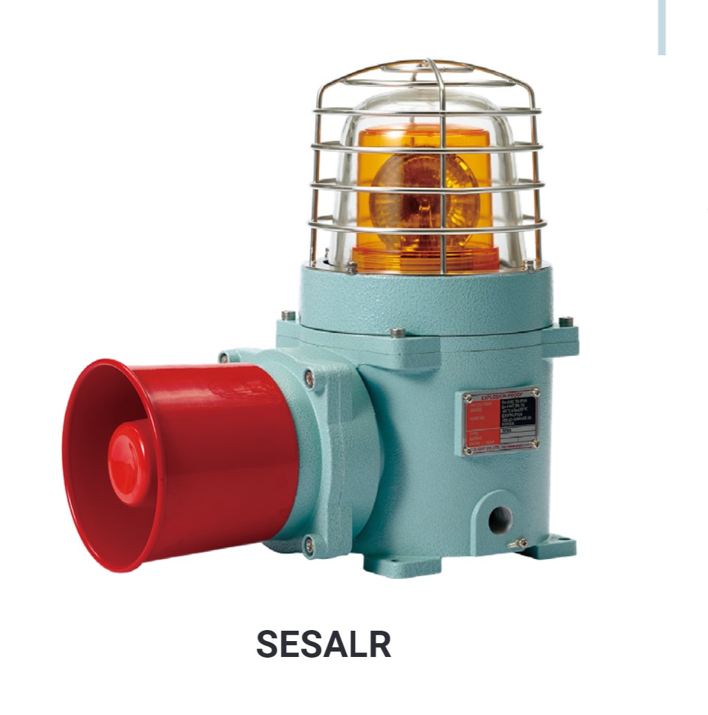 Qlight | Hazardous Area Audible & Visual Alarm – ATEX Beacon Sounder (118dB)