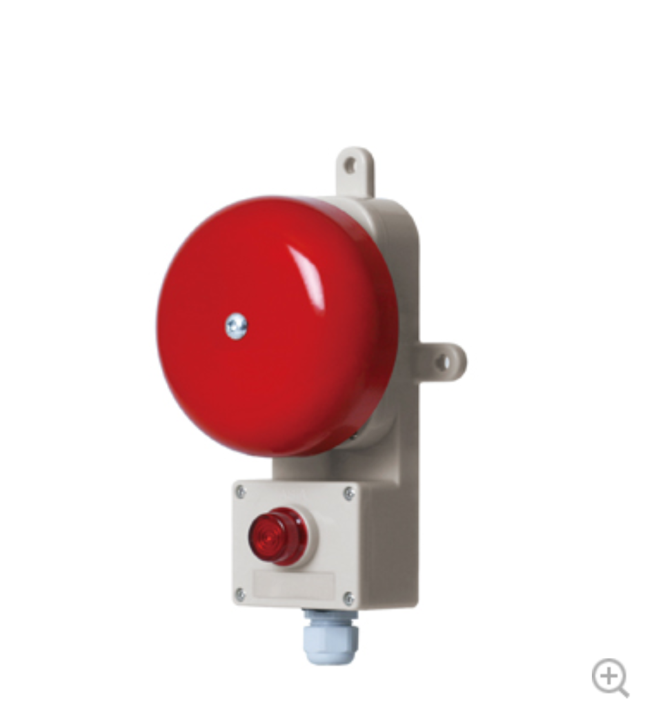 Qlight | SAB130 Alarm Bells with Lamp