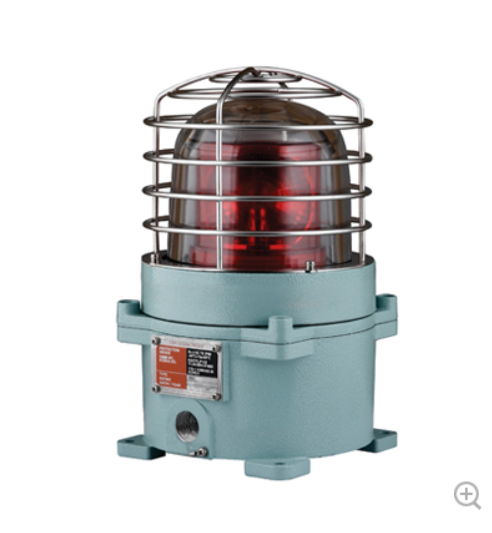 Qlight | SEA Ø150mm ATEX, IECEx, CE and KC Marked Explosion Proof Warning Light/ ATEX Beacon