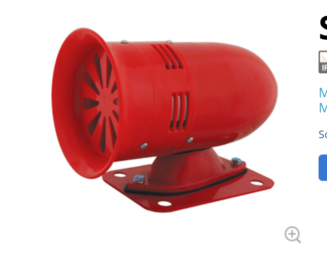 Qlight | SM400 123dB Heavy duty motor siren