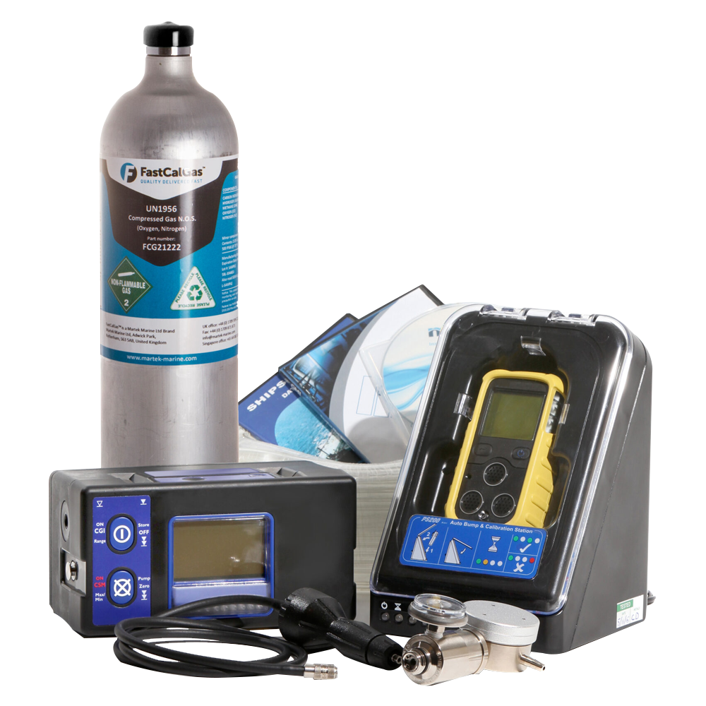 Martek Marine | Portable Gas detectors | Calibrated A-B-C™ system