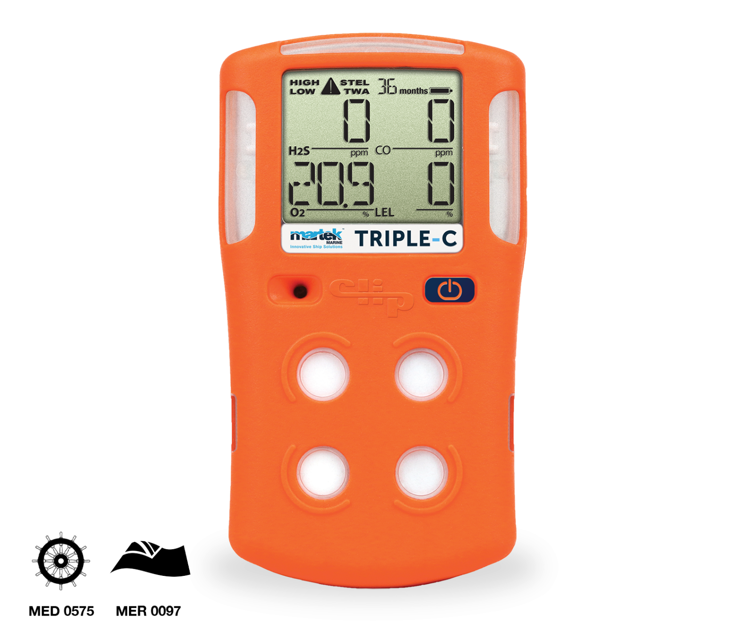 Martek Marine | Portable Gas Detectors | Triple C